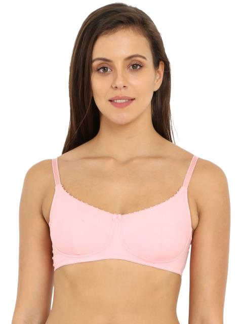Jockey Everyday Bra| Wirefree | Non Padded | Full Coverage | Soft Adjustable Straps | Super Combed Cotton Elastane Fabric
