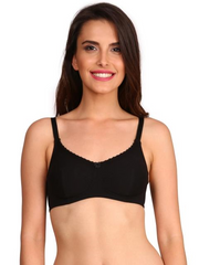 Jockey Everyday Bra| Wirefree | Non Padded | Full Coverage | Soft Adjustable Straps | Super Combed Cotton Elastane Fabric