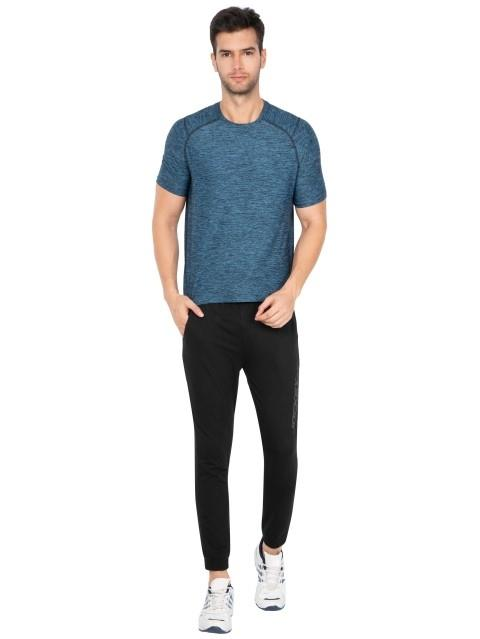 Jockey Men's Super Combed Cotton Rich Slim Fit Mid Rise Active Wear Joggers with Side Pockets