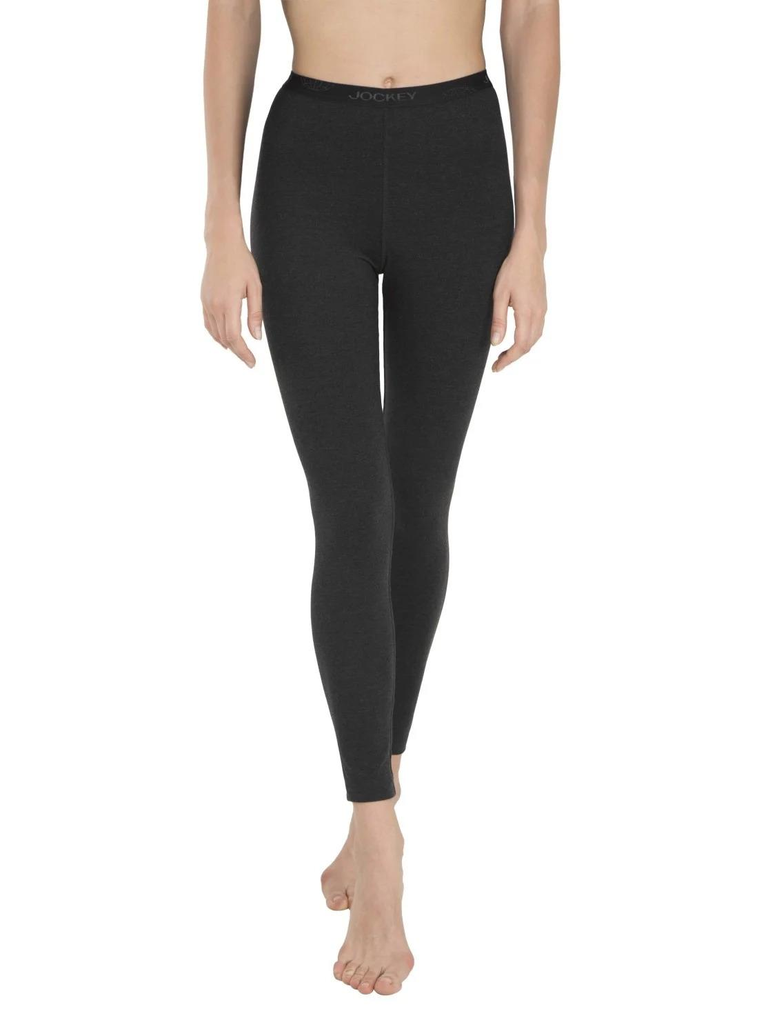 Jockey Women Super Combed Cotton Rich Skinny Fit High Rise Thermal Leggings