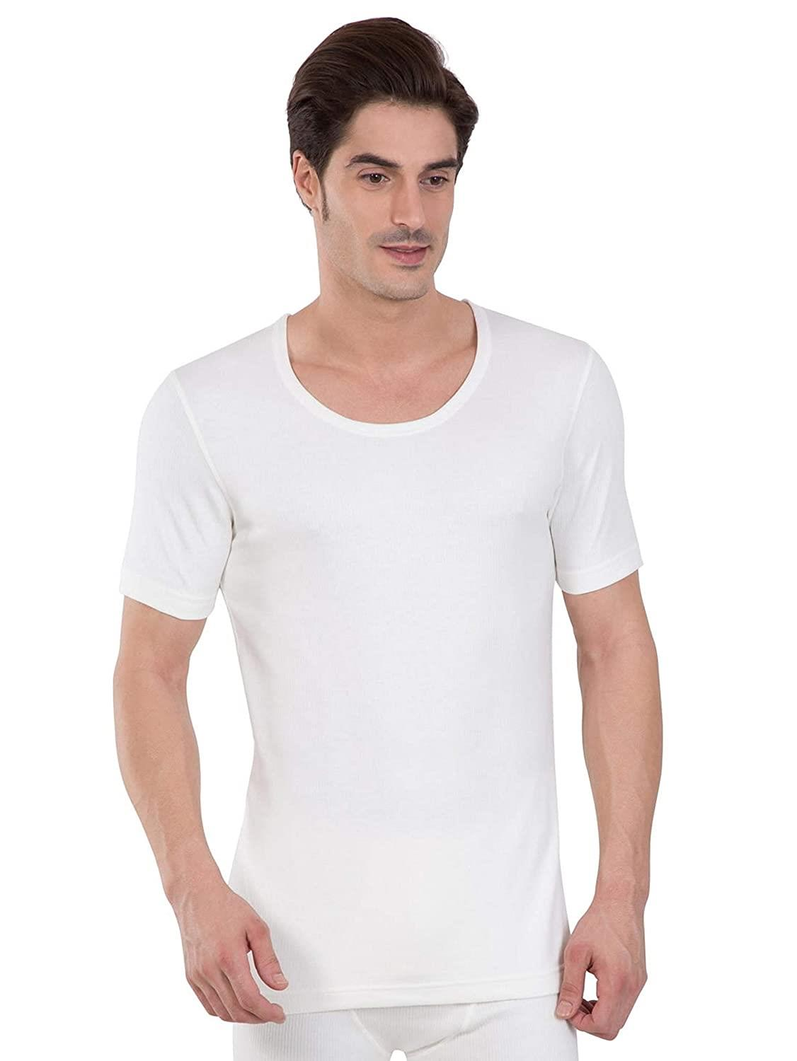 JOCKEY MEN HALF SLEEVE ROUND NECK THERMAL
