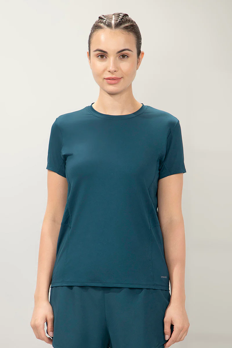 AMANTE Flaunt Short Sleeve Round Neck T-Shirt
