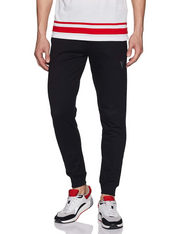 Van Heusen Men Mid Rise Athleisure Smart Tech Regular Fit Joggers