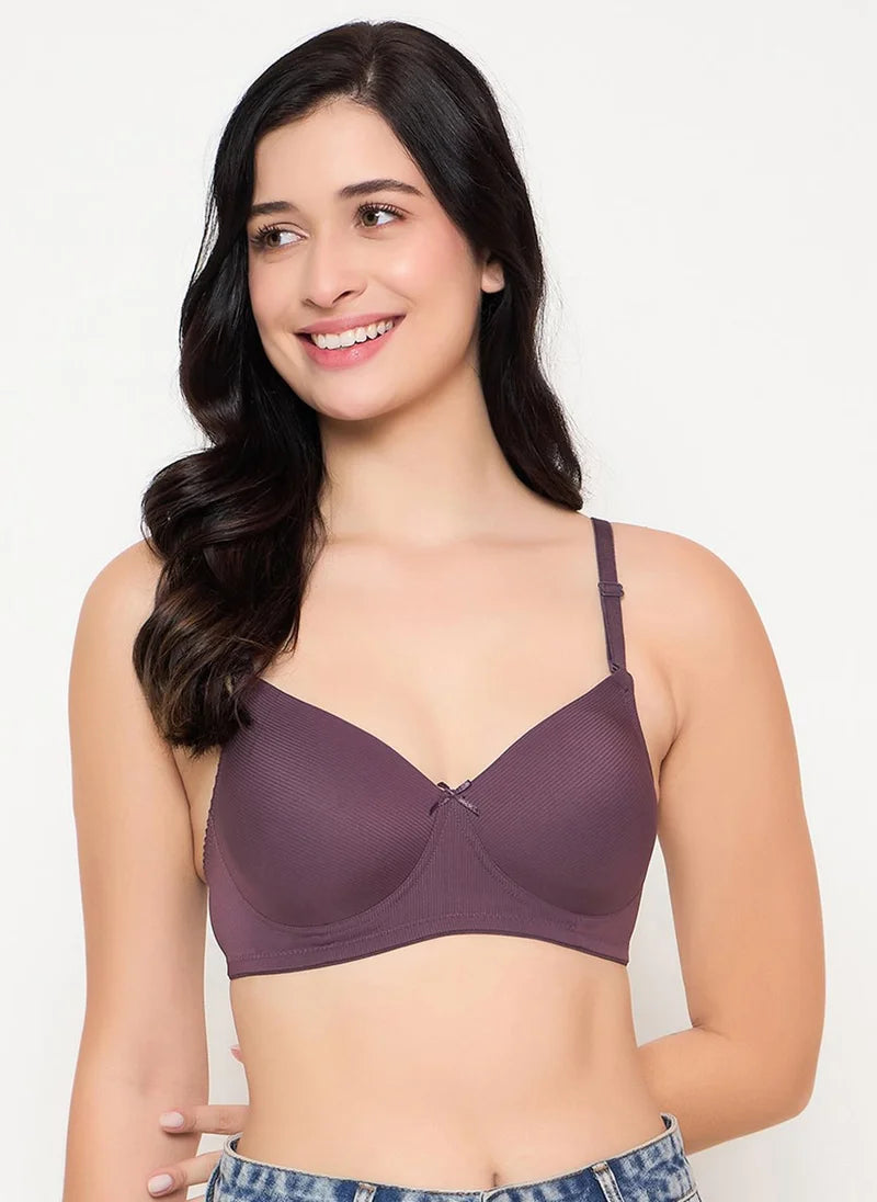 Clovia Women Full Coverage Lightly Padded T-shirt Bra