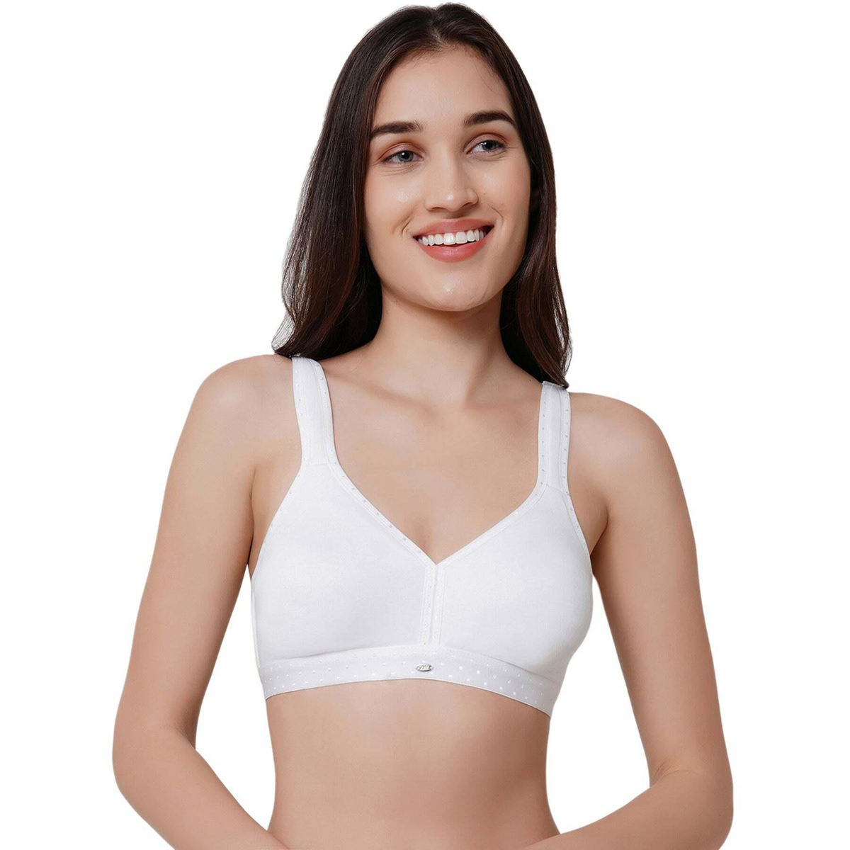 Full coverage Non padded Non wired Bra
