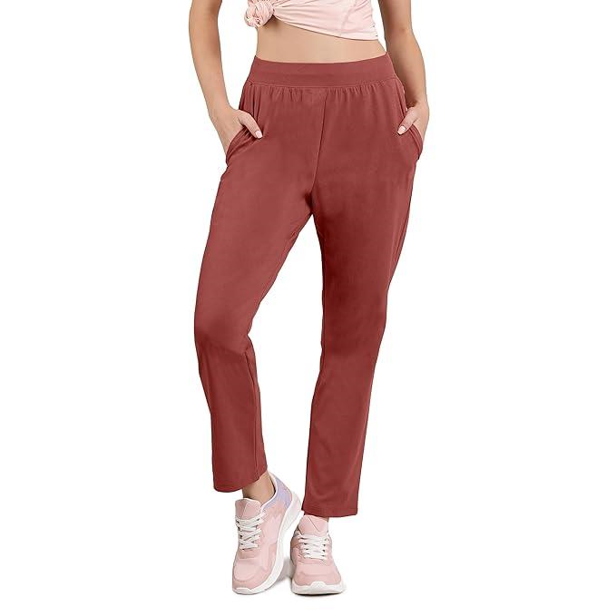 AMANTE LADIES TRACK PANT  RELAXED FIT FULL LENGTH TRACK