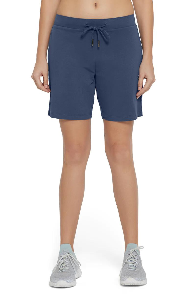 AMANTE WOMEN SHORT RELAXED FIT STRETCH COTTON FABRIC SHORT