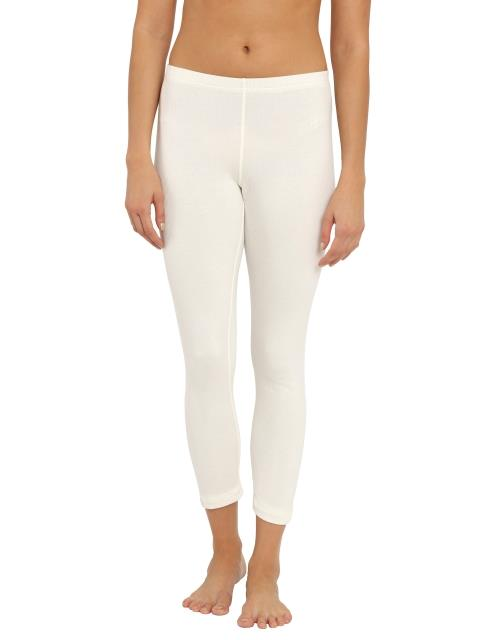Jockey Women Super Combed Cotton Rich Skinny Fit High Rise Thermal Leggings