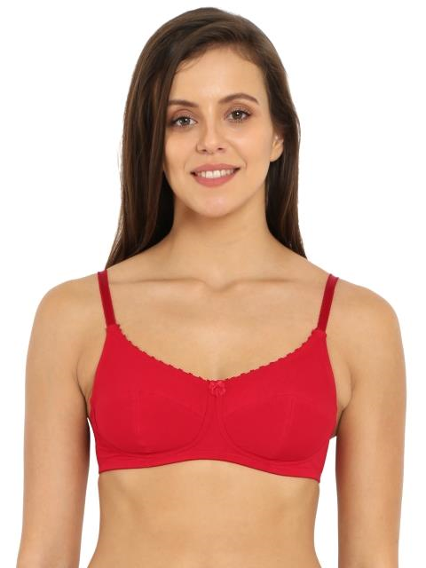 Jockey Everyday Bra| Wirefree | Non Padded | Full Coverage | Soft Adjustable Straps | Super Combed Cotton Elastane Fabric