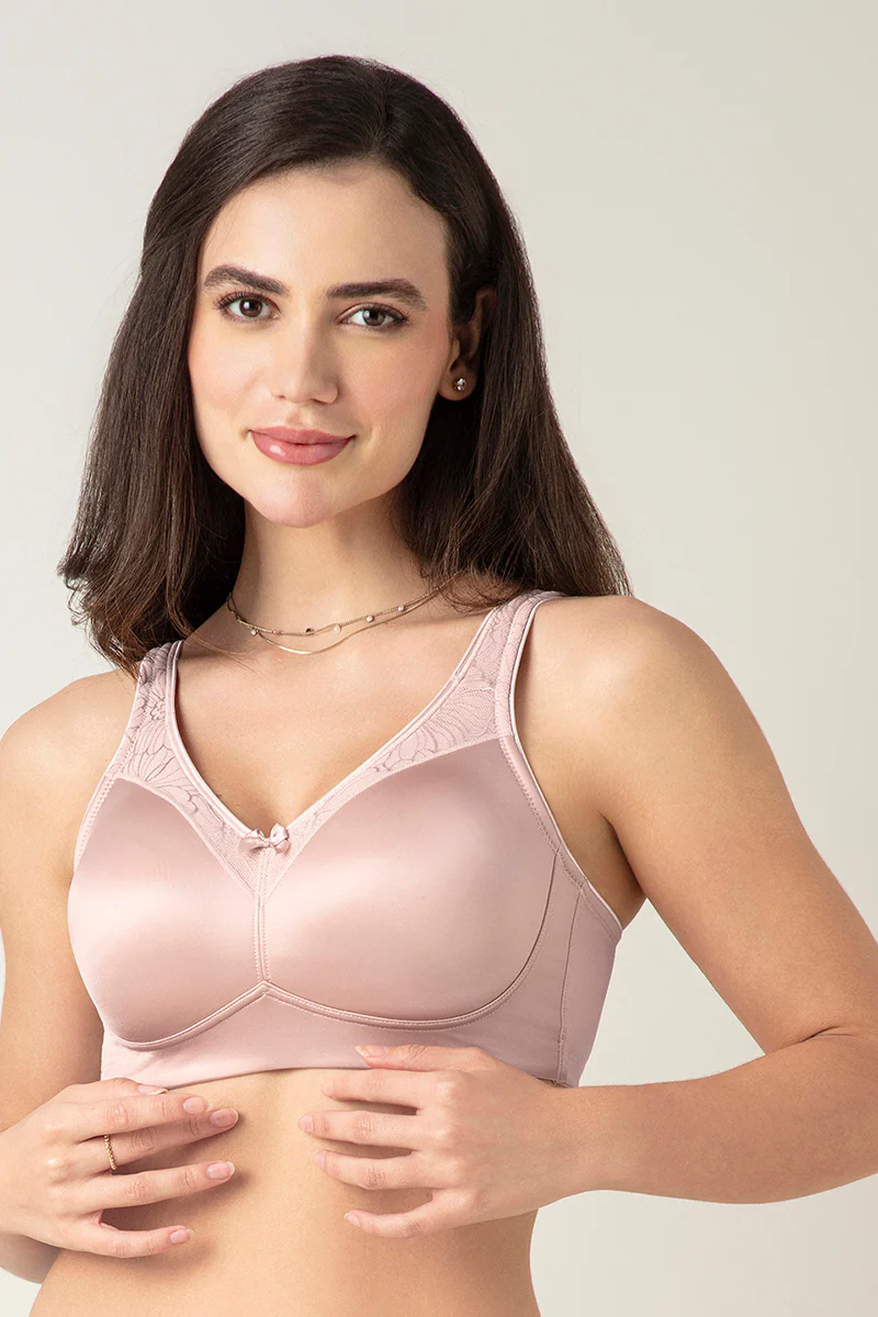 AMANTE NON PADDED NON WIRED BRA FULL COVERAGE SEAMLESS BRA