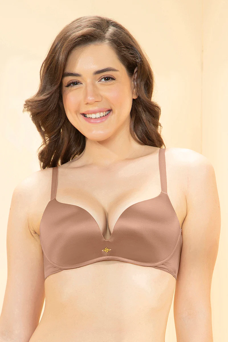 Amante  Elevate Curves Padded Non-Wired Push-up Bra