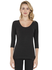 JOCKEY WOMAN 3/4TH SLLEVE TOP THERMAL