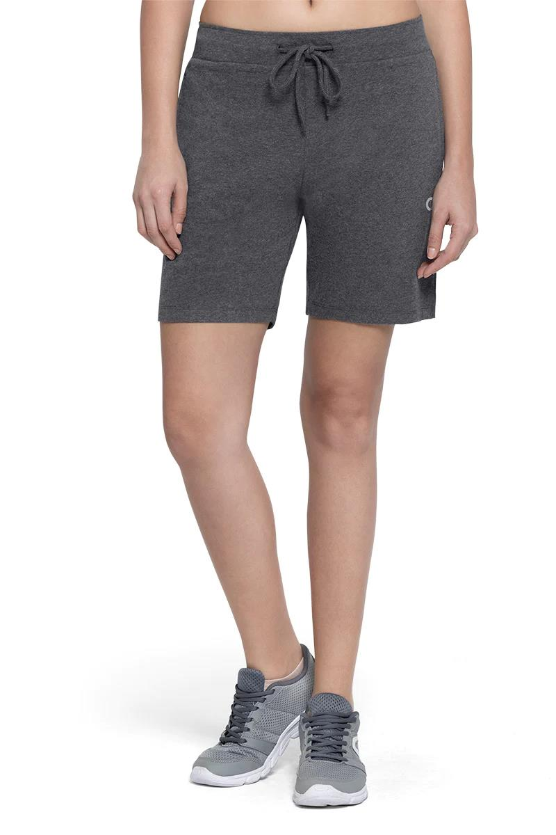 AMANTE WOMEN SHORT RELAXED FIT STRETCH COTTON FABRIC SHORT