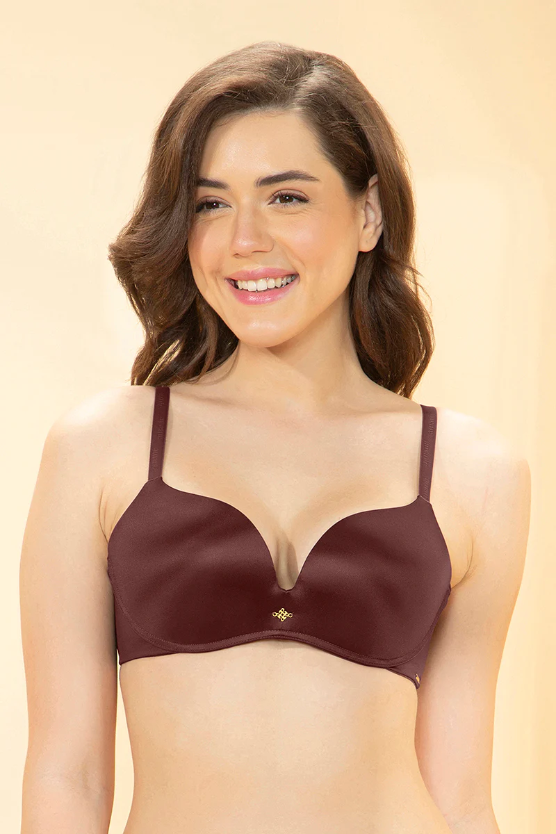 Amante  Elevate Curves Padded Non-Wired Push-up Bra