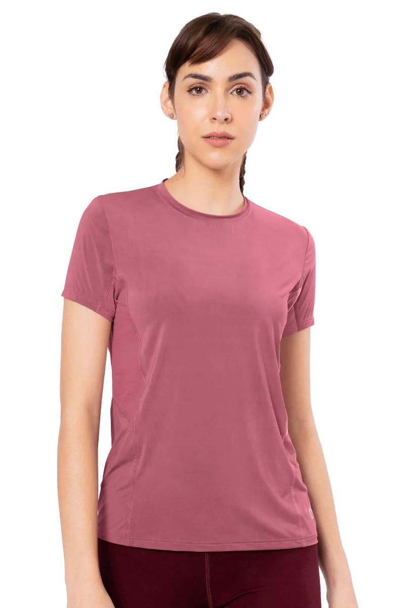 AMANTE Flaunt Short Sleeve Round Neck T-Shirt