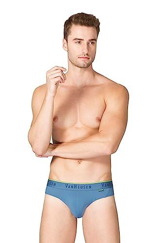 Van Heusen Men Breathable AIR Series Active Brief - Microfibre Elastane - Swift Dry, Stretchable