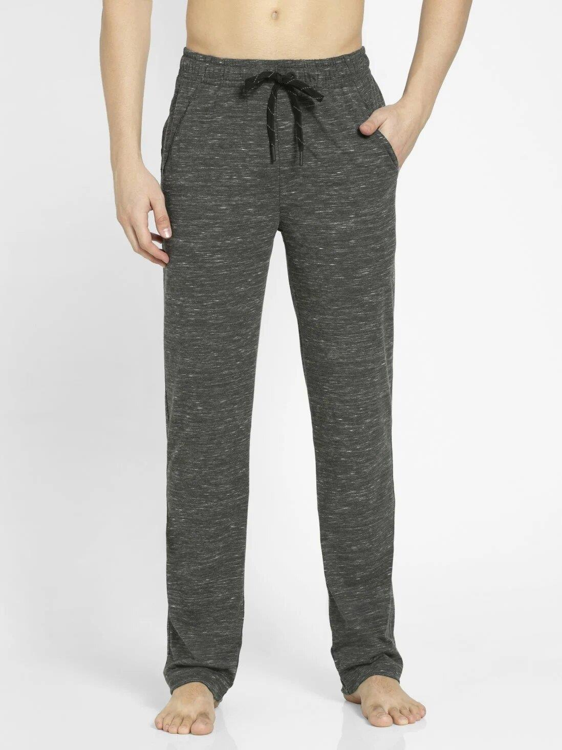 Jockey Men's Super Combed Cotton Rich Slim Fit Mid Rise Trackpants
