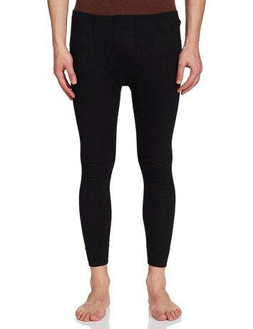 Jockey Men's Super Combed Cotton Rich Skinny Fit Mid Rise Thermal Long Johns