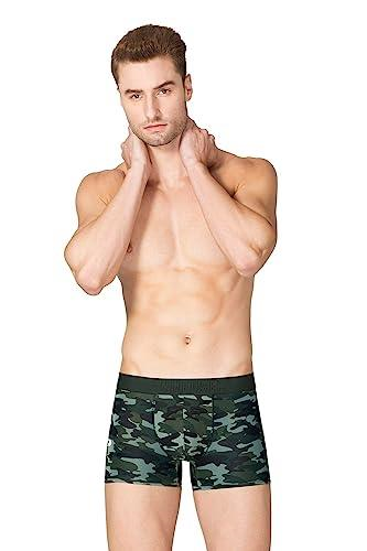 Van Heusen Men Breathable AIR Series Active Printed Trunk - Microfibre Elastane - Swift Dry, 4-Way Stretch