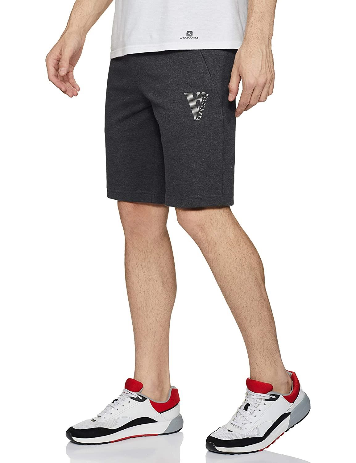 Men Athleisure Smart Tech Knit Shorts - Easy Stain Release, Anti Stat, Ultra Soft