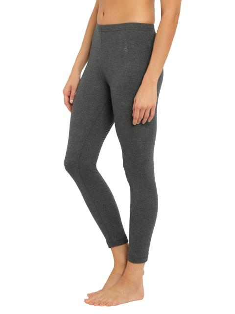 Jockey Women Super Combed Cotton Rich Skinny Fit High Rise Thermal Leggings