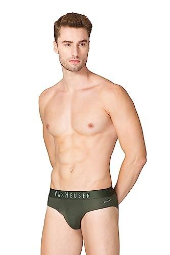 Van Heusen Men Breathable AIR Series Active Brief - Microfibre Elastane - Swift Dry, High Stretch Mesh
