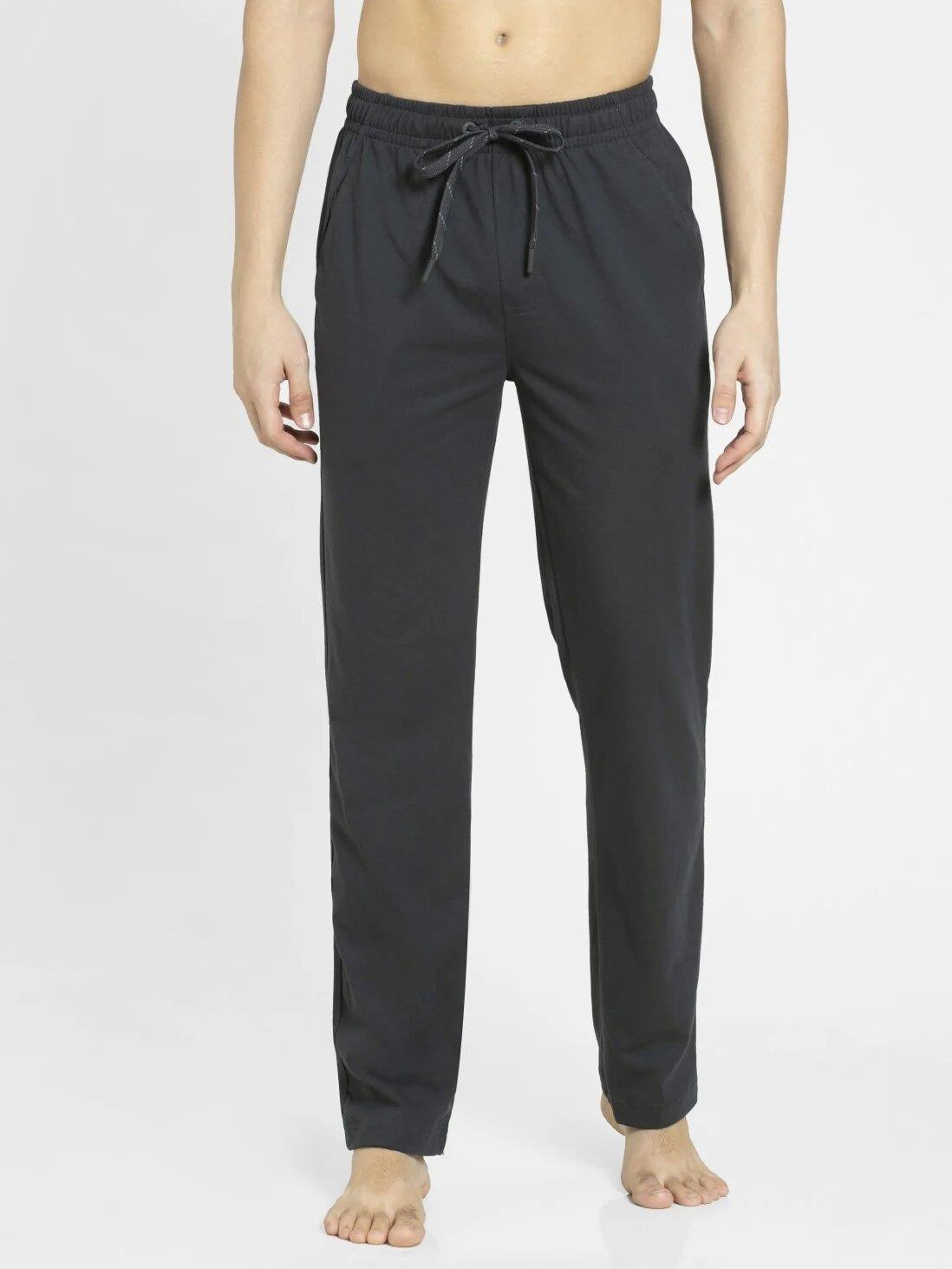 Jockey Men's Super Combed Cotton Rich Slim Fit Mid Rise Trackpants
