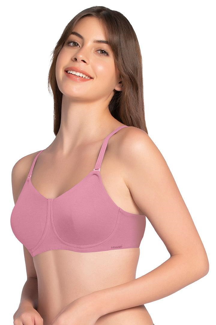 AMANTE BRA NON PADDED NON WIRED FULL COVERAGE SEAMLESS BRA