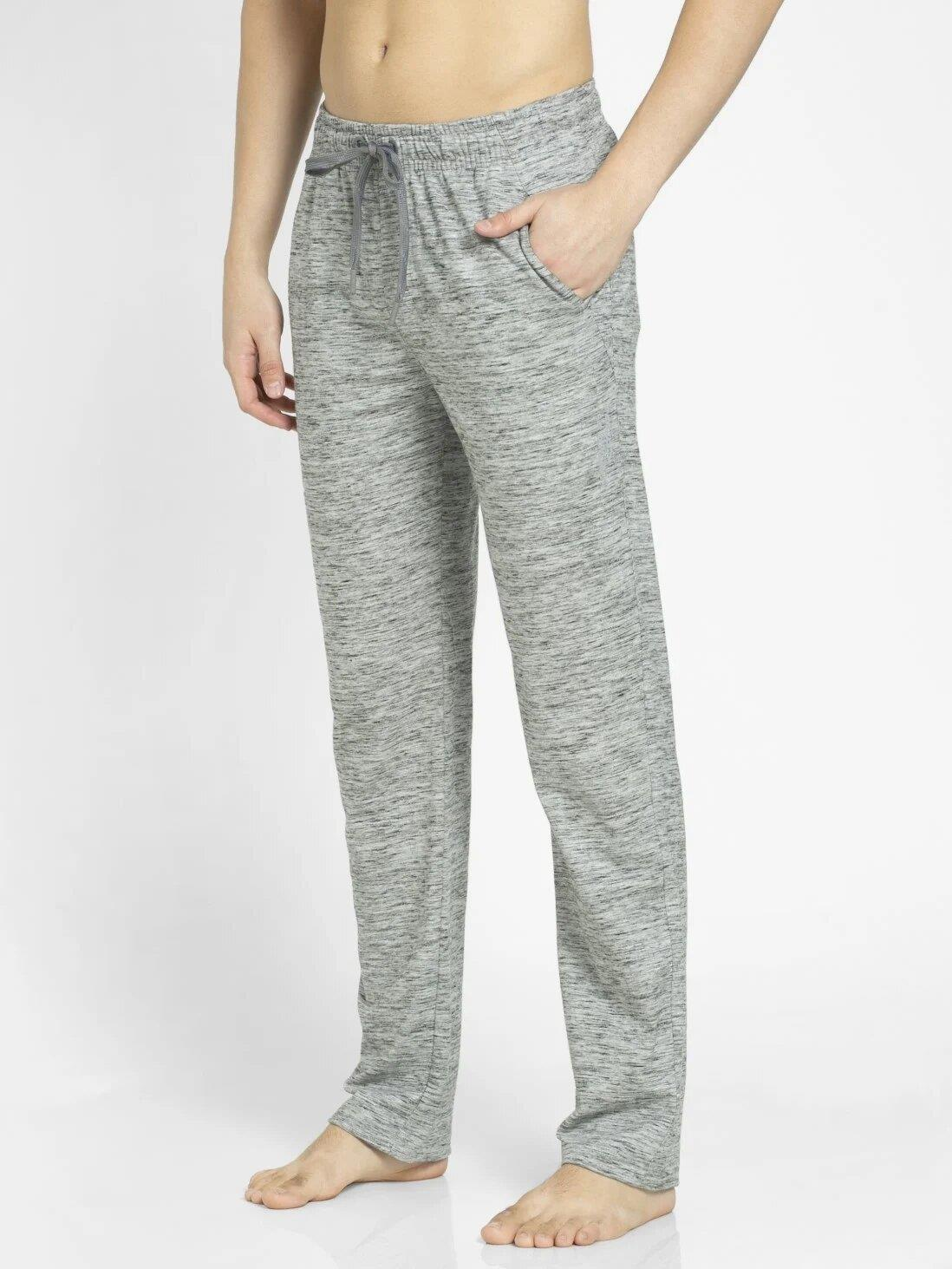 Jockey Men's Super Combed Cotton Rich Slim Fit Mid Rise Trackpants