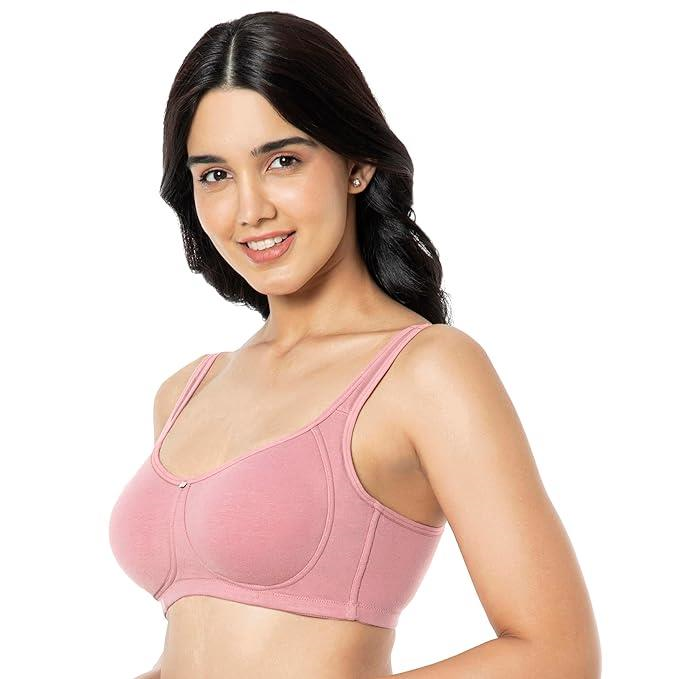 Amante Solid Non Padded Non-Wired Full Coverage Support Bra