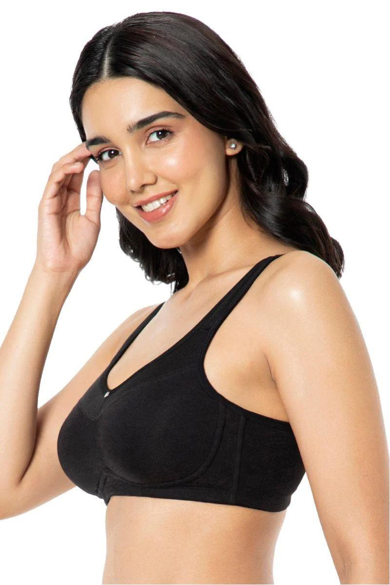 Amante Solid Non Padded Non-Wired Full Coverage Support Bra