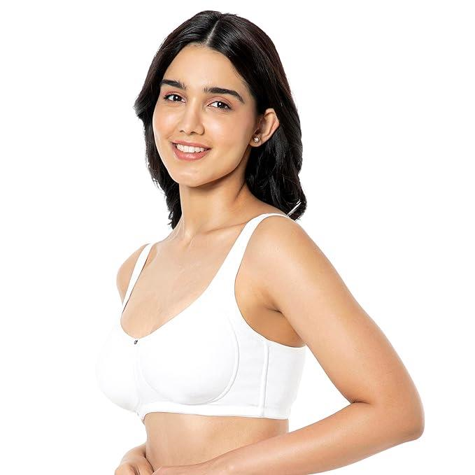 Amante Solid Non Padded Non-Wired Full Coverage Support Bra