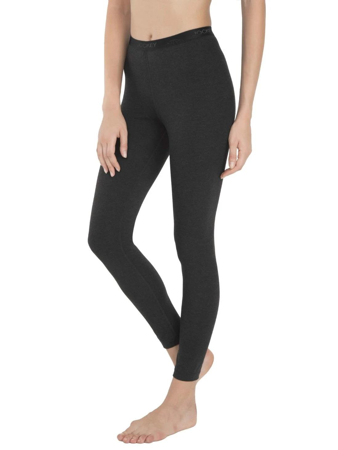 Jockey Women Super Combed Cotton Rich Skinny Fit High Rise Thermal Leggings