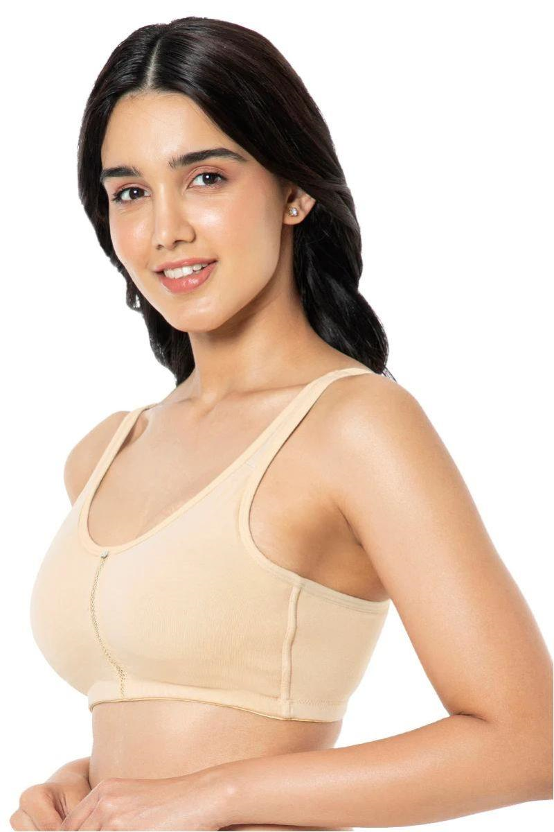Amante Solid Non Padded Non-Wired Full Coverage Support Bra