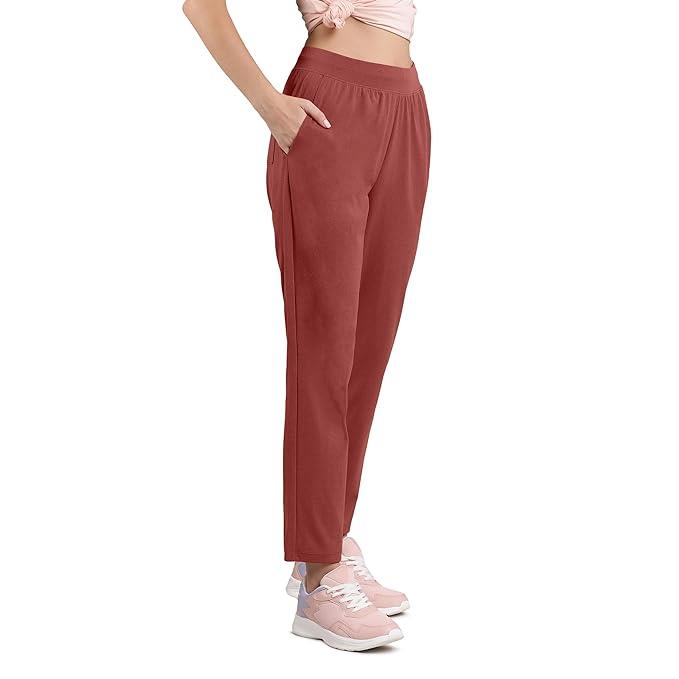 AMANTE LADIES TRACK PANT  RELAXED FIT FULL LENGTH TRACK