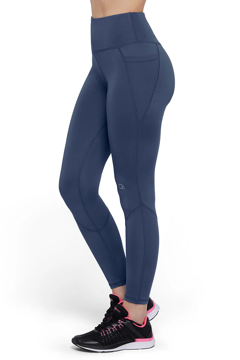 AMANTE WOMEN SPORT TIGTH 7/8 LENGTH 4 WAY STRETCH SPORT TRACK