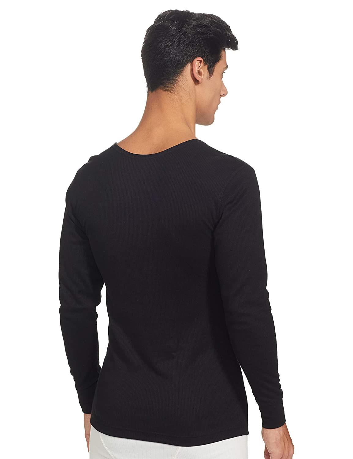 Jockey Men's Super Combed Cotton Rich Full Sleeve Regular Fit Thermal