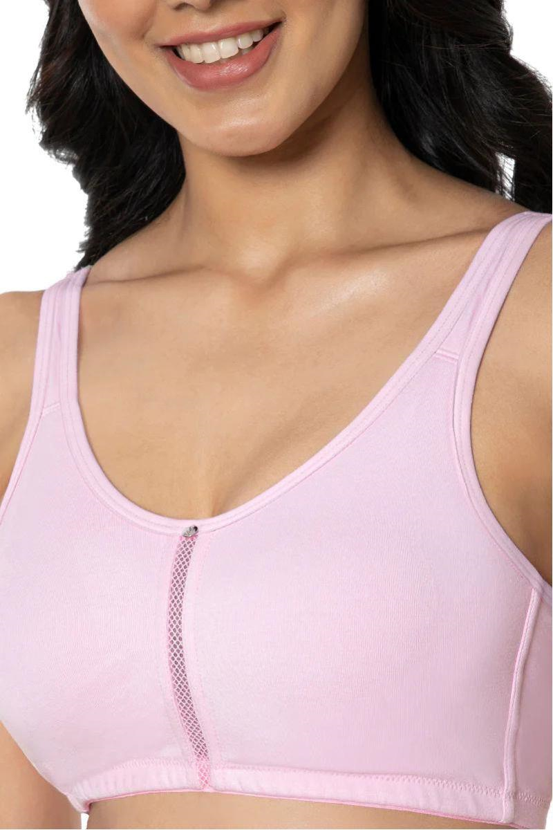 Amante Solid Non Padded Non-Wired Full Coverage Support Bra