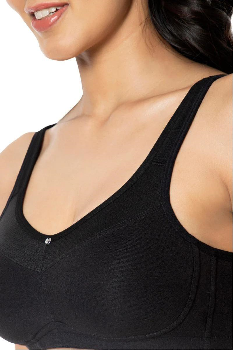 Amante Solid Non Padded Non-Wired Full Coverage Support Bra
