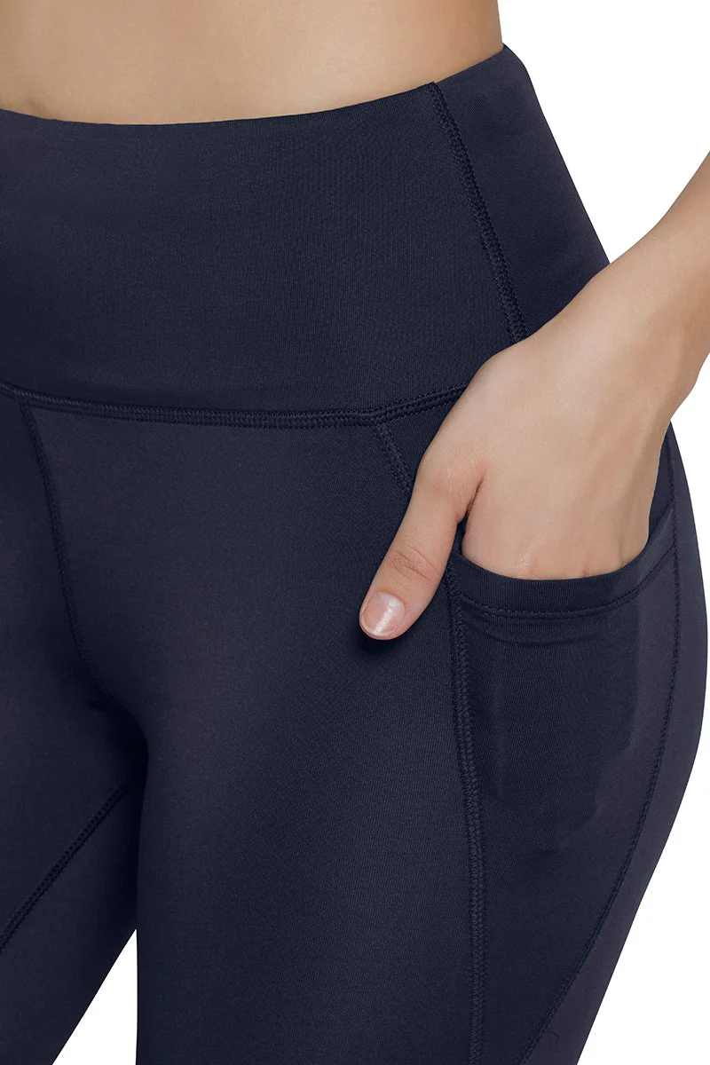 AMANTE WOMEN SPORT TIGTH 7/8 LENGTH 4 WAY STRETCH SPORT TRACK