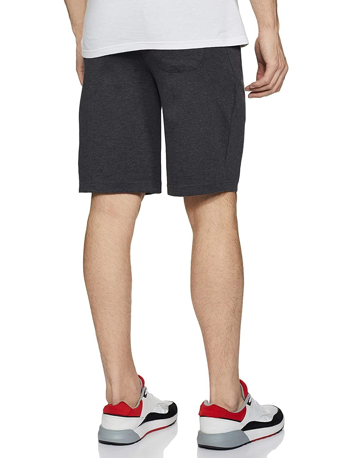 Men Athleisure Smart Tech Knit Shorts - Easy Stain Release, Anti Stat, Ultra Soft