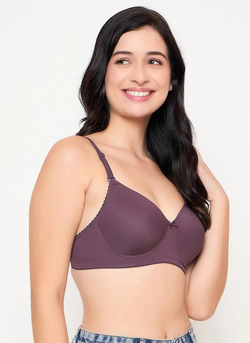 Clovia Women Full Coverage Lightly Padded T-shirt Bra