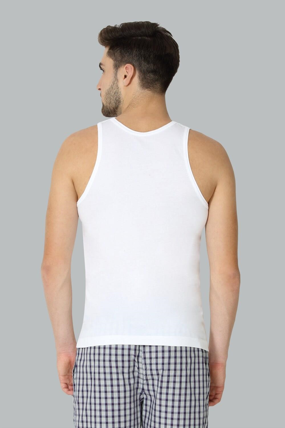 Van Heusen Men 100% Combed Cotton Cool It Vest - Pack of 2 - Regular Fit, Moisture Activated, Super Soft