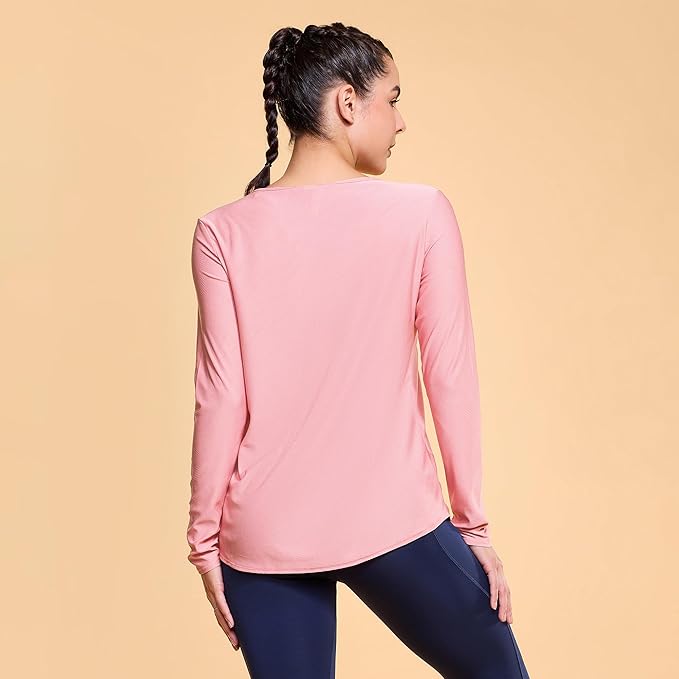 ENAMORE WOMEN T-SHIRT THUMBHOLE SLEEVES