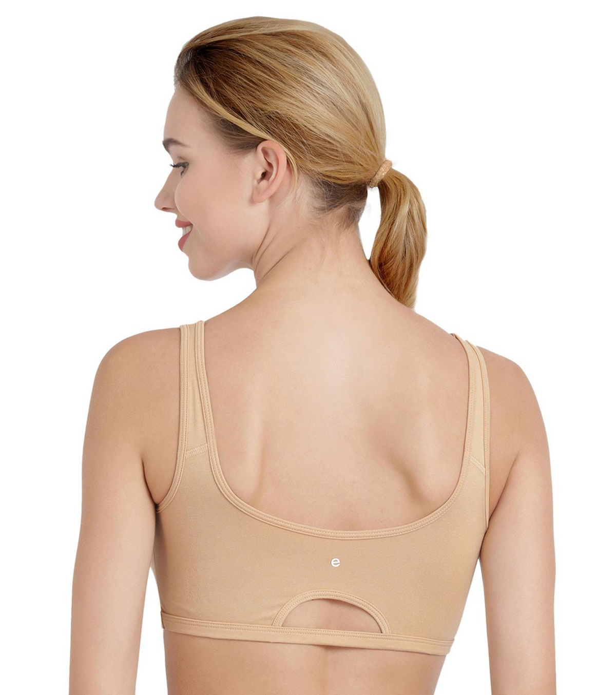Enamor Low Impact Women's Cotton Everyday Sports Bra - All Day Comfort, Non Padded, Wirefree, High Coverage