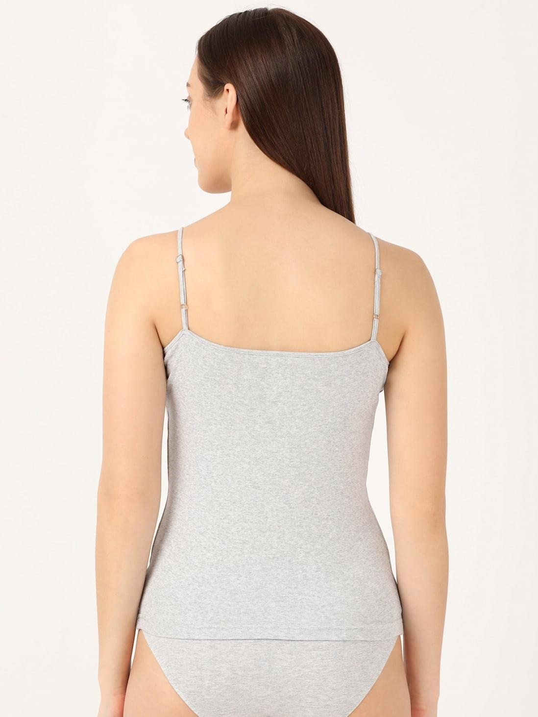 Jockey  Women's Super Combed Cotton Rib Regular Fit Camisole with Adjustable Straps
