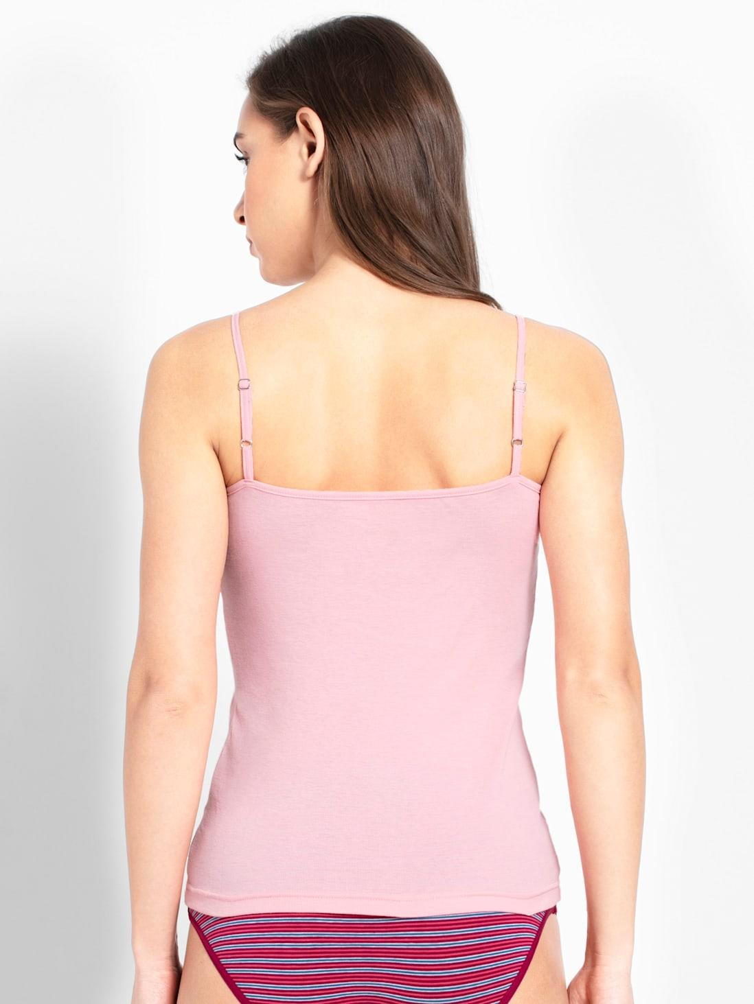 Jockey  Women's Super Combed Cotton Rib Regular Fit Camisole with Adjustable Straps