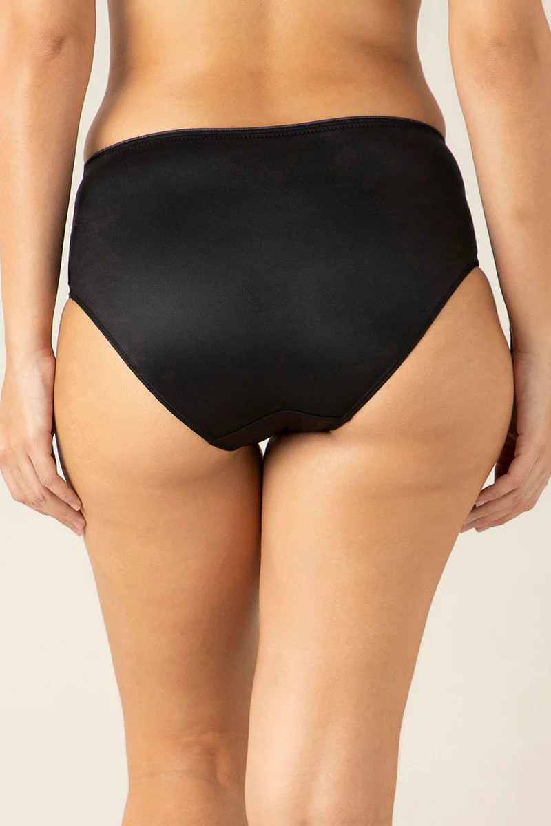 AMANTE HIPSTER PANTY BACK COVERAGE MID-WAISTED PANTY