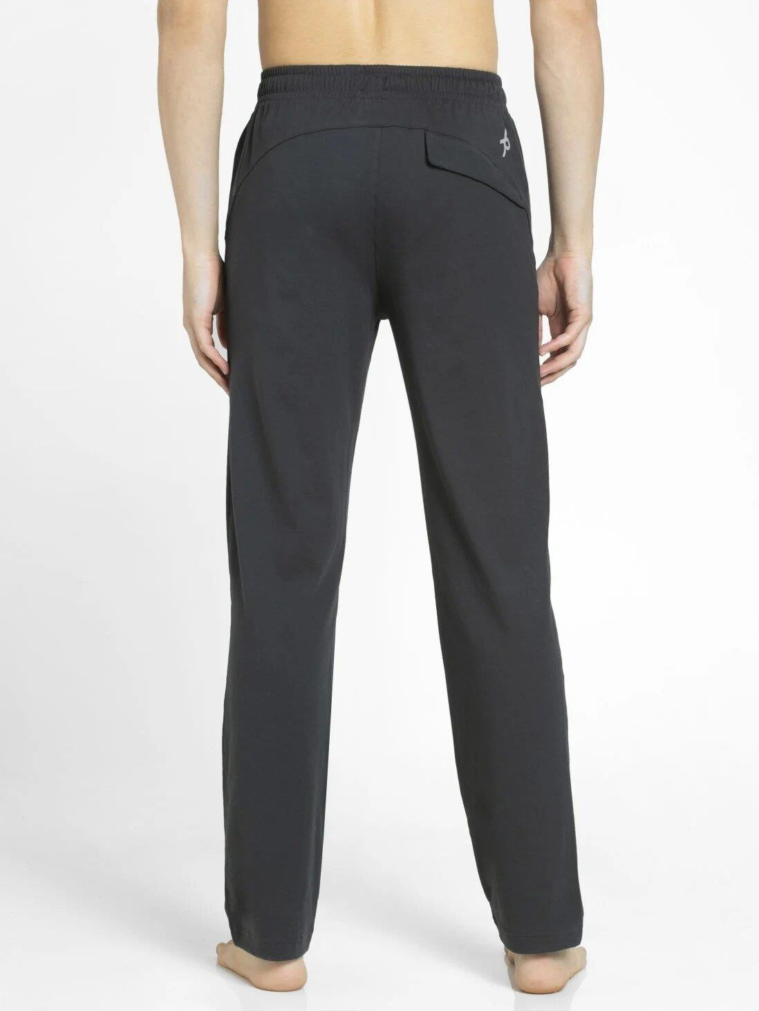Jockey Men's Super Combed Cotton Rich Slim Fit Mid Rise Trackpants