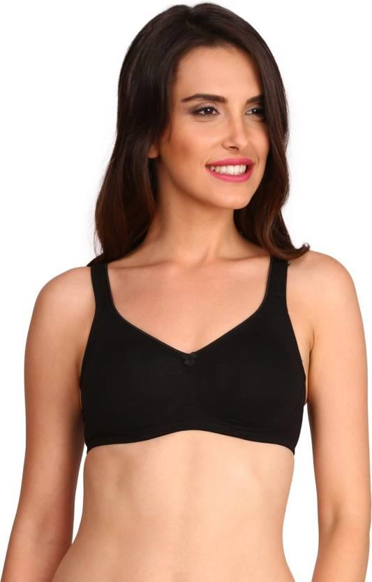 Jockey  Women Super Combed Cotton Elastane Everyday Bra | Wirefree | Non Padded | Full Coverage with Contoured Shaper Panel | Fabric